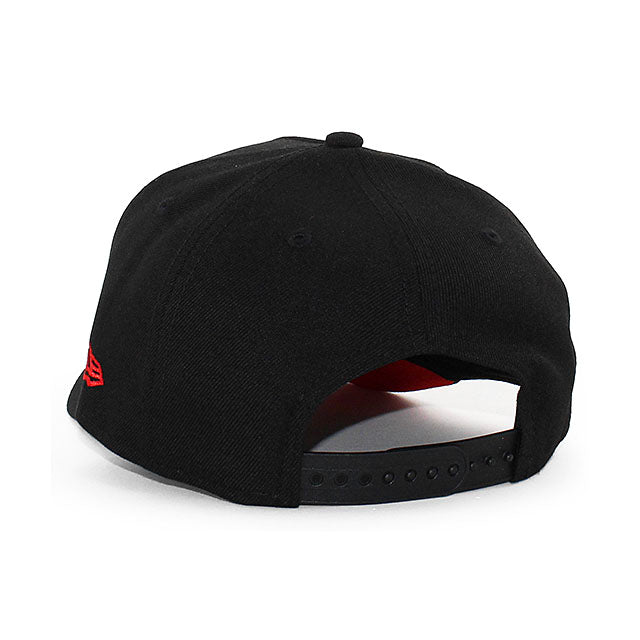 ニューエラ キャップ 9FORTY シカゴ カブス MLB 1990 ALL STAR RED BOTTOM A-FRAME SNAPBACK CAP BLACK