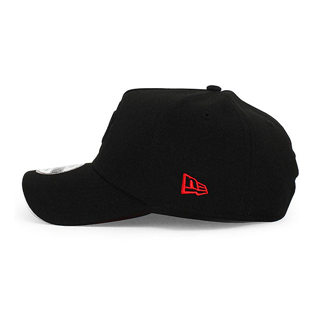 ニューエラ キャップ 9FORTY シカゴ カブス MLB 1990 ALL STAR RED BOTTOM A-FRAME SNAPBACK CAP BLACK