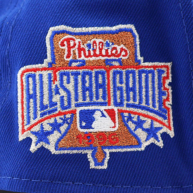 ニューエラ キャップ 9FORTY フィラデルフィア フィリーズ MLB 1996 ALL STAR GAME GREEN BOTTOM A-FRAME SNAPBACK CAP BLUE