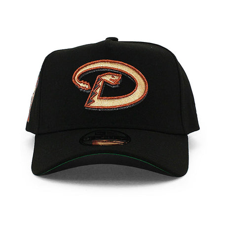 ニューエラ キャップ 9FORTY アリゾナ ダイヤモンドバックス MLB 1998 INAUGURAL SEASON GREEN BOTTOM A-FRAME SNAPBACK CAP BLACK