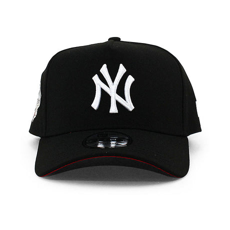 ニューエラ キャップ 9FORTY ニューヨーク ヤンキース MLB 1999 WORLD SERIES RED BOTTOM A-FRAME SNAPBACK CAP BLACK