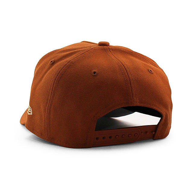 ニューエラ キャップ 9FORTY ニューヨーク ヤンキース MLB 1999 WORLD SERIES GREY BOTTOM A-FRAME SNAPBACK CAP COPPER