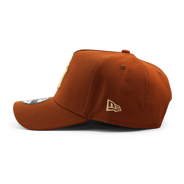 ニューエラ キャップ 9FORTY ニューヨーク ヤンキース MLB 1999 WORLD SERIES GREY BOTTOM A-FRAME SNAPBACK CAP COPPER