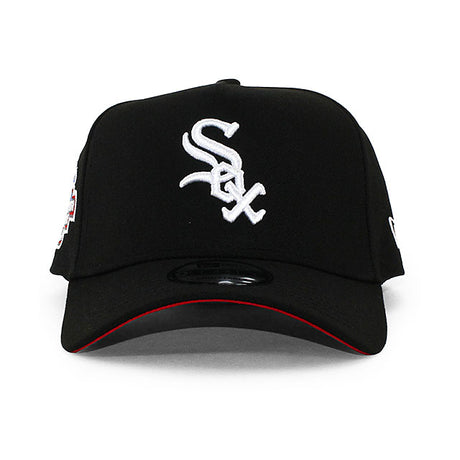 ニューエラ キャップ 9FORTY シカゴ ホワイトソックス MLB 2003 ALL STAR GAME RED BOTTOM A-FRAME SNAPBACK CAP BLACK