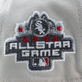 ニューエラ キャップ 9FORTY シカゴ ホワイトソックス MLB 2003 ALL STAR GAME GREY BOTTOM A-FRAME SNAPBACK CAP STONE