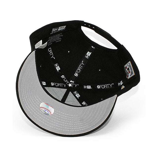 ニューエラ キャップ 9FORTY デトロイト タイガース MLB 2005 ALL STAR GAME GREY BOTTOM A-FRAME SNAPBACK CAP BLACK