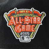 ニューエラ キャップ 9FORTY デトロイト タイガース MLB 2005 ALL STAR GAME GREY BOTTOM A-FRAME SNAPBACK CAP BLACK