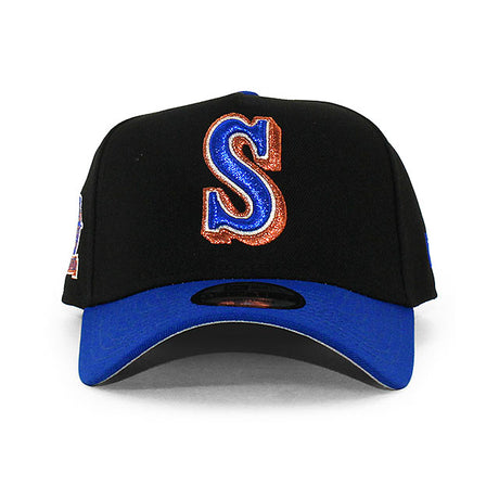 ニューエラ キャップ 9FORTY シアトル マリナーズ MLB 20TH GREY BOTTOM A-FRAME SNAPBACK CAP BLACK
