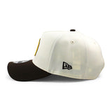 ニューエラ キャップ 9FORTY サンディエゴ パドレス MLB PETCO PARK 20TH GREY BOTTOM A-FRAME SNAPBACK CAP CREAM