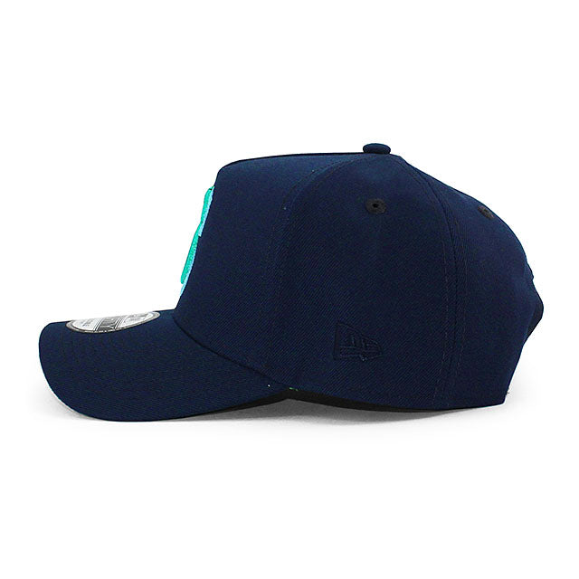 ニューエラ キャップ 9FORTY シアトル マリナーズ MLB 2023 ALL STAR GAME GREEN BOTTOM A-FRAME SNAPBACK CAP NAVY