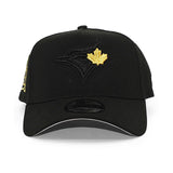 ニューエラ キャップ 9FORTY トロント ブルージェイズ MLB 40TH GREY BOTTOM A-FRAME SNAPBACK CAP BLACK