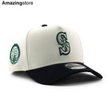 ニューエラ キャップ 9FORTY シアトル マリナーズ MLB 35TH GREEN BOTTOM A-FRAME SNAPBACK CAP CREAM