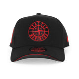 ニューエラ キャップ 9FORTY シアトル マリナーズ MLB 40TH RED BOTTOM A-FRAME SNAPBACK CAP BLACK