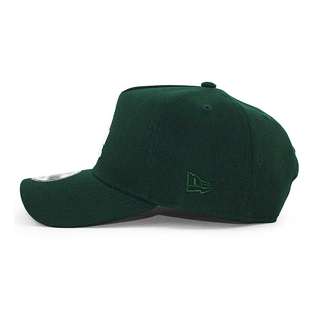 ニューエラ キャップ 9FORTY ロサンゼルス ドジャース MLB 50TH ANNIVERSARY GREY BOTTOM A-FRAME SNAPBACK CAP GREEN