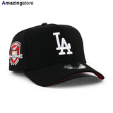 ニューエラ キャップ 9FORTY ロサンゼルス ドジャース MLB 50TH RED BOTTOM A-FRAME SNAPBACK CAP BLACK