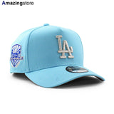 ニューエラ キャップ 9FORTY ロサンゼルス ドジャース MLB 50TH GREY BOTTOM A-FRAME SNAPBACK CAP SKY