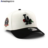 ニューエラ キャップ 9FORTY ロサンゼルス ドジャース MLB 50TH GREY BOTTOM A-FRAME SNAPBACK CAP CREAM