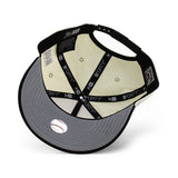ニューエラ キャップ 9FORTY ロサンゼルス ドジャース MLB 50TH GREY BOTTOM A-FRAME SNAPBACK CAP CREAM
