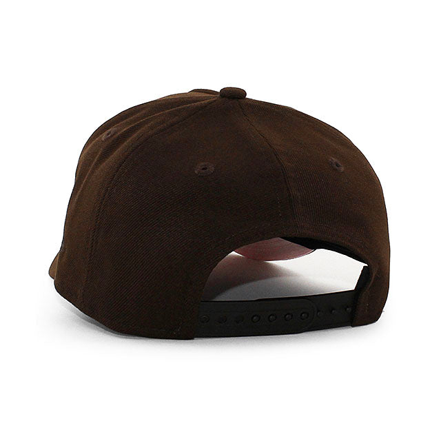 ニューエラ キャップ 9FORTY ニューヨーク メッツ MLB 40TH PINK BOTTOM A-FRAME SNAPBACK CAP BROWN