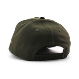 ニューエラ キャップ 9FORTY ニューヨーク ヤンキース MLB 50TH GREY BOTTOM A-FRAME SNAPBACK CAP OLIVE