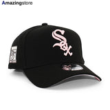 ニューエラ キャップ 9FORTY シカゴ ホワイトソックス MLB 55TH PINK BOTTOM A-FRAME SNAPBACK CAP BLACK