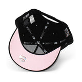 ニューエラ キャップ 9FORTY シカゴ ホワイトソックス MLB 55TH PINK BOTTOM A-FRAME SNAPBACK CAP BLACK