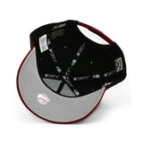 ニューエラ キャップ 9FORTY ロサンゼルス ドジャース MLB 60TH GREY BOTTOM A-FRAME SNAPBACK CAP BLACK