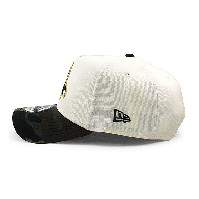 ニューエラ キャップ 9FORTY ボストン レッドソックス MLB 90TH GREY BOTTOM A-FRAME SNAPBACK CAP CREAM