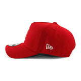 ニューエラ キャップ 9FORTY ロサンゼルス エンゼルス MLB A-FRAME SNAPBACK CAP RED