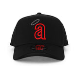 ニューエラ キャップ 9FORTY カリフォルニア エンゼルス MLB TONAL POP A-FRAME SNAPBACK CAP BLACK