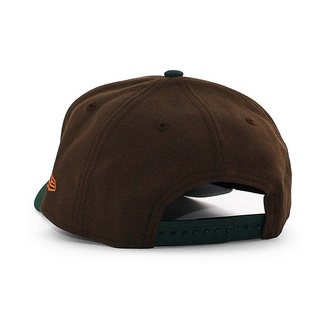 ニューエラ キャップ 9FORTY ロサンゼルス エンゼルス MLB GREY BOTTOM A-FRAME SNAPBACK CAP BROWN