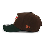 ニューエラ キャップ 9FORTY ロサンゼルス エンゼルス MLB GREY BOTTOM A-FRAME SNAPBACK CAP BROWN