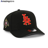 ニューエラ キャップ 9FORTY ロサンゼルス エンゼルス MLB GREY BOTTOM A-FRAME SNAPBACK CAP BLACK