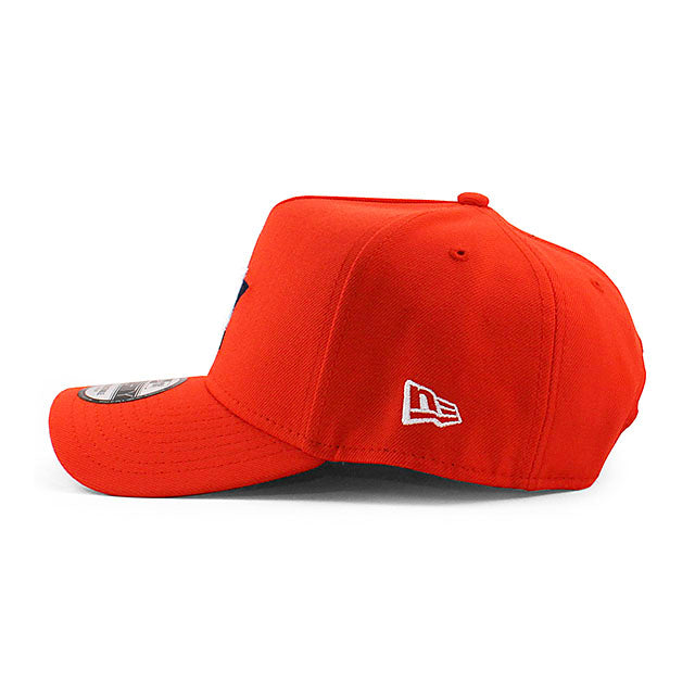 ニューエラ キャップ 9FORTY ヒューストン アストロズ MLB A-FRAME SNAPBACK CAP ORANGE