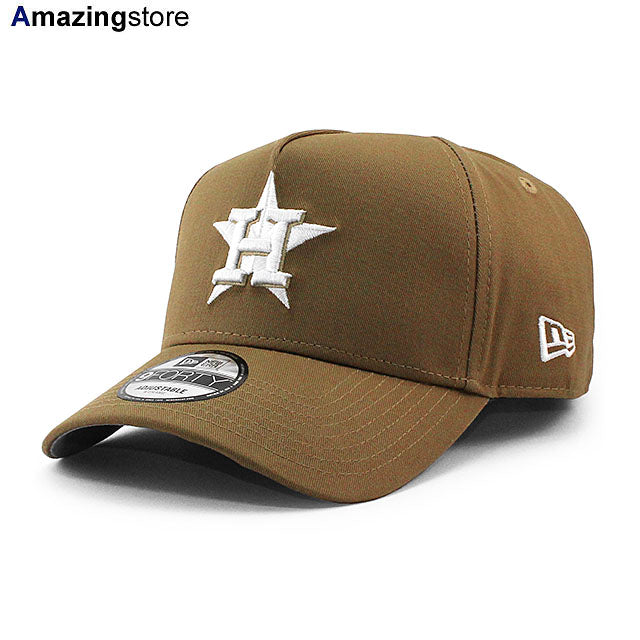 ニューエラ キャップ 9FORTY スナップバック ヒューストン アストロズ MLB A-FRAME SNAPBACK CAP KHAKI