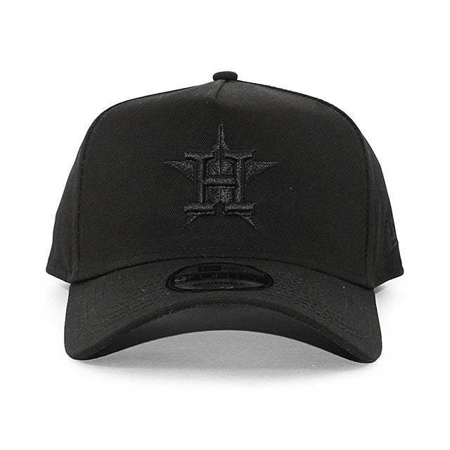 ニューエラ キャップ 9FORTY ヒューストン アストロズ MLB A-FRAME SNAPBACK CAP BLACKOUT