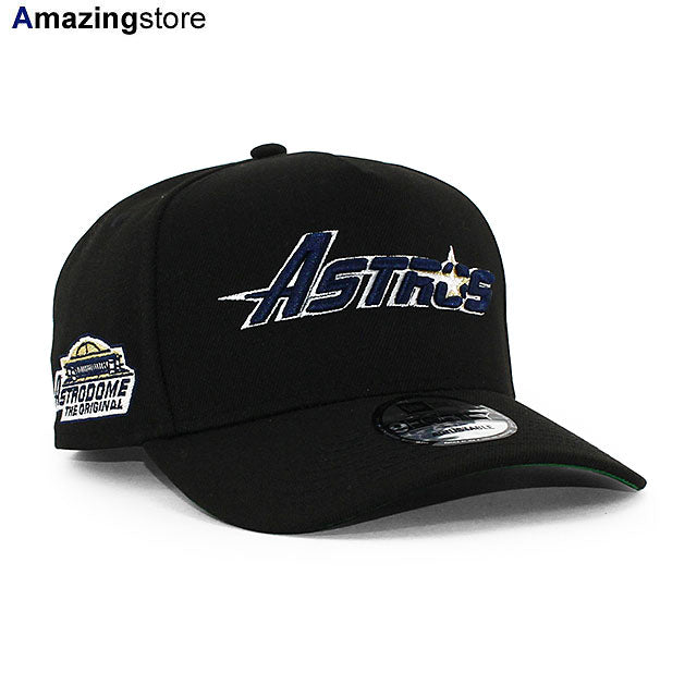 ニューエラ キャップ 9FORTY ヒューストン アストロズ MLB ASTRODOME KELLY GREEN BOTTOM A-FRAME SNAPBACK CAP BLACK