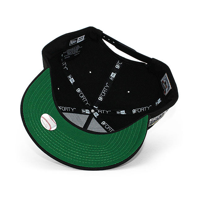 ニューエラ キャップ 9FORTY ヒューストン アストロズ MLB ASTRODOME KELLY GREEN BOTTOM A-FRAME SNAPBACK CAP BLACK