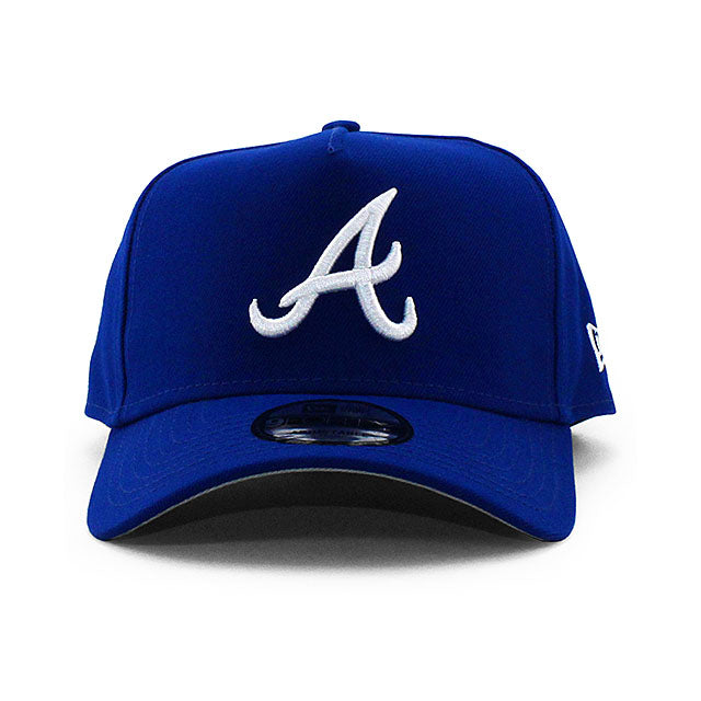 ニューエラ キャップ 9FORTY アトランタ ブレーブス MLB A-FRAME SNAPBACK CAP LT ROYAL