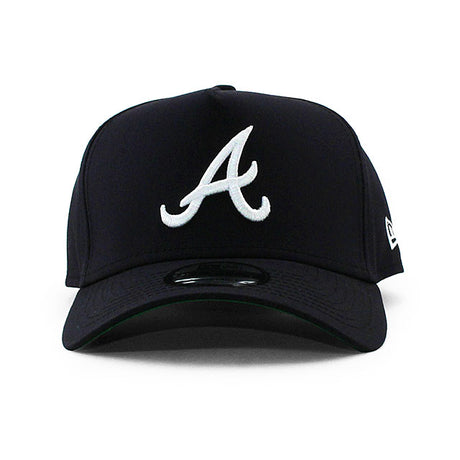 ニューエラ キャップ 9FORTY アトランタ ブレーブス MLB A-FRAME SNAPBACK CAP NAVY