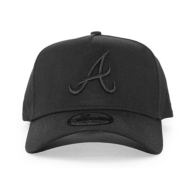 ニューエラ キャップ 9FORTY アトランタ ブレーブス MLB A-FRAME SNAPBACK CAP BLACKOUT