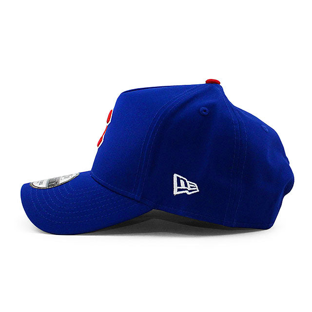 ニューエラ キャップ 9FORTY シカゴ カブス MLB A-FRAME SNAPBACK CAP BLUE