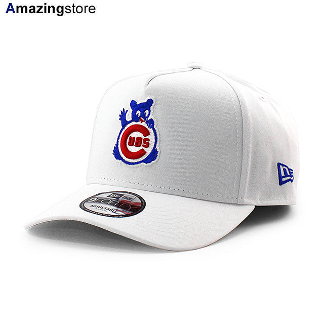 ニューエラ キャップ 9FORTY シカゴ カブス MLB COOPERSTOWN A-FRAME SNAPBACK CAP WHITE