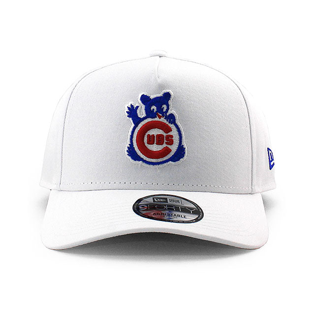 ニューエラ キャップ 9FORTY シカゴ カブス MLB COOPERSTOWN A-FRAME SNAPBACK CAP WHITE