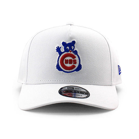 ニューエラ キャップ 9FORTY シカゴ カブス MLB COOPERSTOWN A-FRAME SNAPBACK CAP WHITE