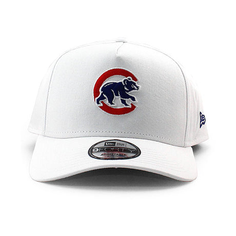 ニューエラ キャップ 9FORTY シカゴ カブス MLB A-FRAME SNAPBACK CAP WHITE