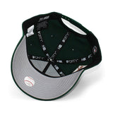 ニューエラ キャップ 9FORTY シカゴ カブス MLB BE ALERT FOR FOUL BALLS GREY BOTTOM A-FRAME SNAPBACK CAP GREEN