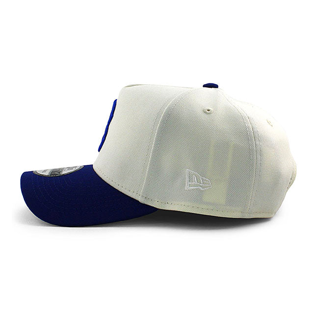 ニューエラ キャップ 9FORTY ブルックリン ドジャース MLB JACKIE ROBINSON 100YEARS KELLY GREEN BOTTOM A-FRAME SNAPBACK CAP CREAM