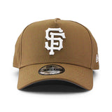 ニューエラ キャップ 9FORTY サンフランシスコ ジャイアンツ MLB A-FRAME SNAPBACK CAP KHAKI