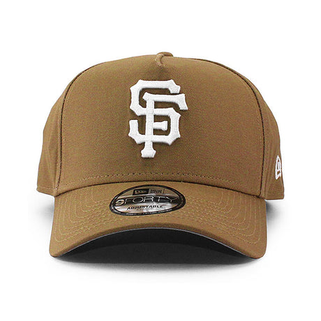 ニューエラ キャップ 9FORTY サンフランシスコ ジャイアンツ MLB A-FRAME SNAPBACK CAP KHAKI